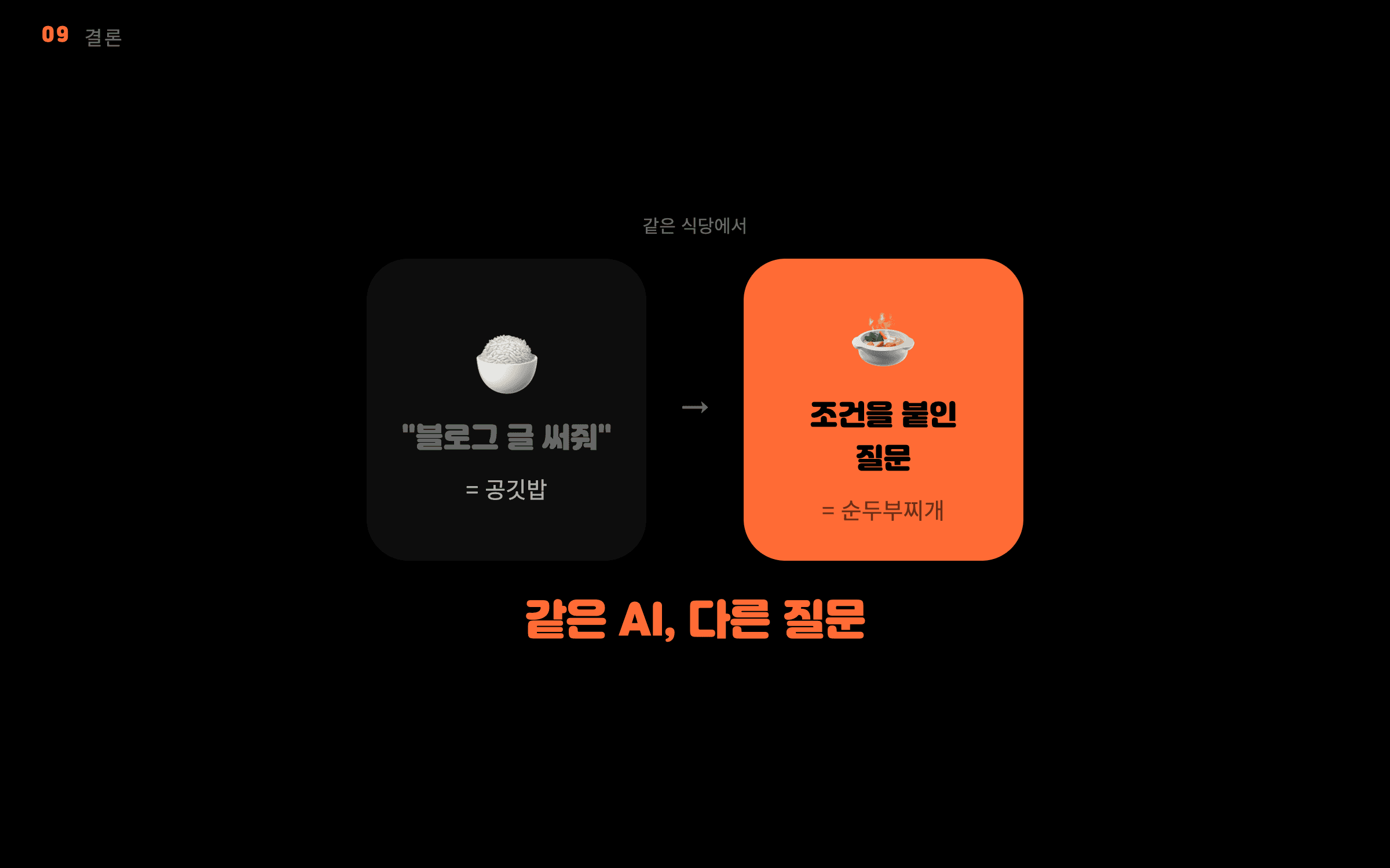 같은 AI, 다른 질문